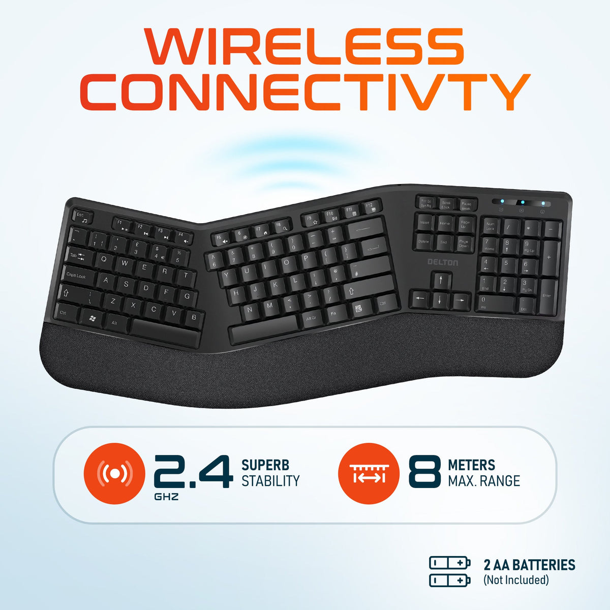 Wireless Ergonomic Keyboard
